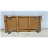 Image 2 : Wooden Mechanic's Creeper with Padded Headrest and Four Swivel Casters