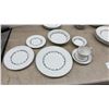 Image 11 : Myott Staffordshire China-Lyke Ware "Dior" Pattern Dinnerware Set with Plates, Bowls