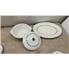 Image 7 : Myott Staffordshire China-Lyke Ware "Dior" Pattern Dinnerware Set with Plates, Bowls