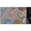 Image 3 : Assorted Glass Light Shades: Ribbed and Decorated Glass Shades