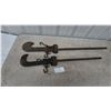 Image 1 : Two Antique Steelyard beam Scales: .B. and M. Co. and Gurney