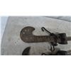 Image 2 : Two Antique Steelyard beam Scales: .B. and M. Co. and Gurney