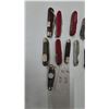 Image 5 : 11x. Collection of Pocket Knives: Sharp, Swiss Army Style