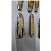 Image 2 : Collection of 11 Pocket Knives, most Vintage