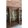 Image 4 : Wooden Cigar Box with Assorted Tokens and Coins