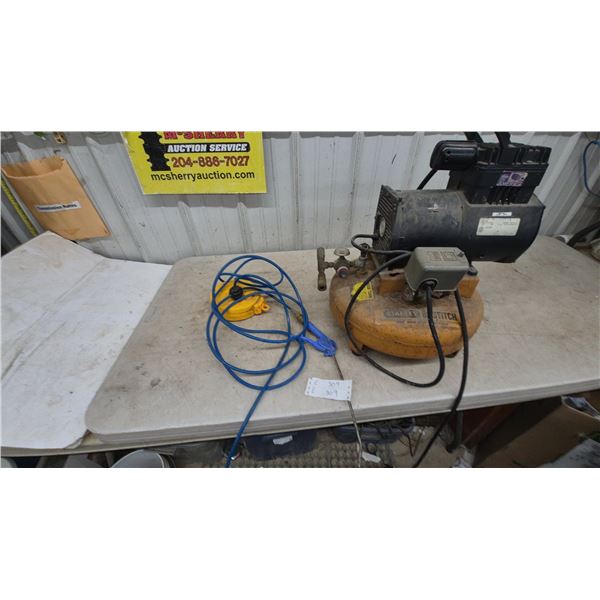 Stanley Bostitch The Builder's Series Air Compressor, Air Hose, and Air Nozzle