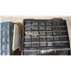 Image 11 : Assorted Hardware: Blue Bins of Fasteners, Washers, Clamps, Brackets, and More. 3 boxes full