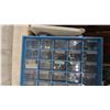 Image 8 : Assorted Hardware: Blue Bins of Fasteners, Washers, Clamps, Brackets, and More. 3 boxes full