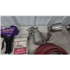 Image 6 : Air Compressor Tools: Sand Blaster, Brad Nailer, Paint Sprayers, Air Hose, and blowers