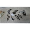 Image 1 : Assorted Air Tools: NPK Grinder, Impact Wrench, Air Drills