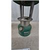 Image 6 : Two Coleman Model 220F Lanterns, Green, with Red and White Dials, no glass