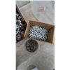 Image 5 : Assorted Hardware: Nuts, Bolts, Screws, Nails, and More in Bins, Tubs, and Organizers