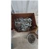 Image 6 : Assorted Hardware: Nuts, Bolts, Screws, Nails, and More in Bins, Tubs, and Organizers