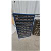 Image 2 : Two Multi-Drawer Small Parts Organizers, Clear Plastic Bins, and Assorted Hardware