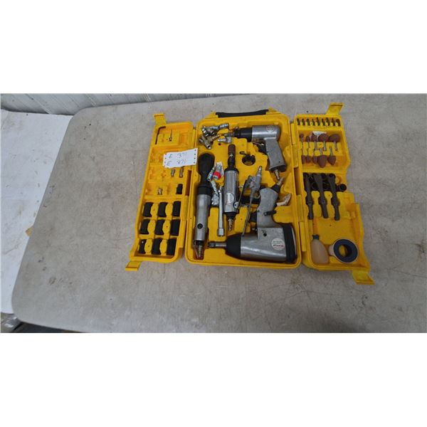 Air Tool Kit: Alltrade Air Ratchet, Alltrade Die Grinder, Air Hammer, Impact Wrench