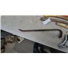 Image 3 : Bow Saw, Crowbar, and 3 Axe Handles