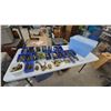 Image 1 : Assorted Hardware: Door Knobs, Latches, Hinges, Casters