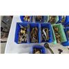 Image 3 : Assorted Hardware: Door Knobs, Latches, Hinges, Casters