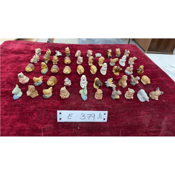 50 Wade Whimsies Ceramic Animal Figurines