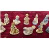 Image 3 : 24 Wade Complete Set of Nursery Rhyme and Storybook Porcelain Figurines