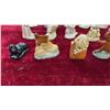 Image 7 : 24 Wade Complete Set of Nursery Rhyme and Storybook Porcelain Figurines