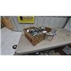 Image 2 : Box of Metal Joist Brackets, Box of Hose Clamps