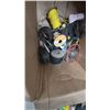 Image 4 : Assorted Electrical and Soldering Tools: Box of Wire Spools, Power Strips, Soldering Irons