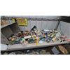 Image 1 : Storagectub of Assorted Paint Rollers, Brushes, and Applicators, including AMFAB 9 1/2” Rollers