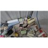 Image 3 : Storagectub of Assorted Paint Rollers, Brushes, and Applicators, including AMFAB 9 1/2” Rollers