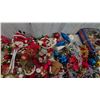 Image 5 : Large Lot of Christmas Ornaments: Santa, Snowmen, Angels, Stars