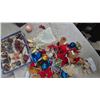 Image 7 : Large Lot of Christmas Ornaments: Santa, Snowmen, Angels, Stars