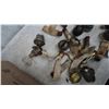 Image 3 : Assorted Oil Lamp Burners and Wicks, Brass and Metal, Various Styles and Sizes
