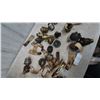 Image 4 : Assorted Oil Lamp Burners and Wicks, Brass and Metal, Various Styles and Sizes