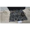 Image 8 : 12 Assorted Glass lantern fonts