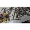 Image 5 : Assorted Chisels, Drills, Punches, Screwdrivers, and Eyelet Pliers in Wood Box
