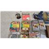Image 9 : Bench Vise, 7” Value Pack Bonnets, Studsensor, 15-Piece Wood Spade Bit Set, and More chain saw