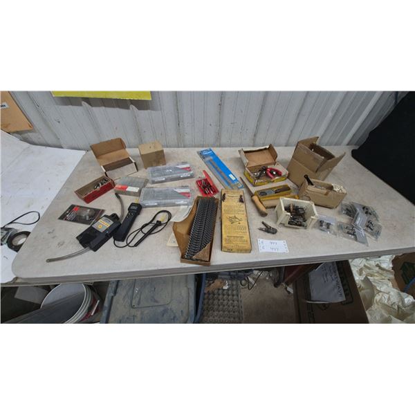Zircon Electra Level, Delta Planer Knives, Alligator Steel Belt Lacing