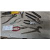 Image 2 : Assorted Pliers and Wrenches: Channel Lock, Needle Nose, Adjustable, Pipe