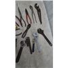 Image 4 : Assorted Pliers and Wrenches: Channel Lock, Needle Nose, Adjustable, Pipe