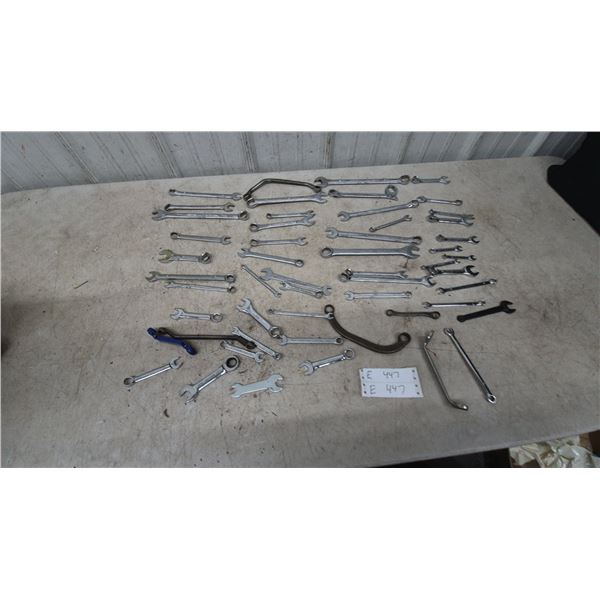 Assorted Wrenches and Tools, including Craftsman, S-K