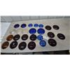 Image 1 : 25 Assorted Vintage plastic and Glass Lenses: 4.6” 5.6” 6.6”