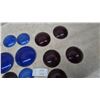 Image 6 : 25 Assorted Vintage plastic and Glass Lenses: 4.6” 5.6” 6.6”