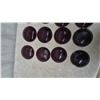 Image 2 : 25 Red Glass. And plastic 5” diameter