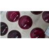 Image 6 : 25 Red Glass. And plastic 5” diameter