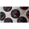 Image 7 : 25 Red Glass. And plastic 5” diameter