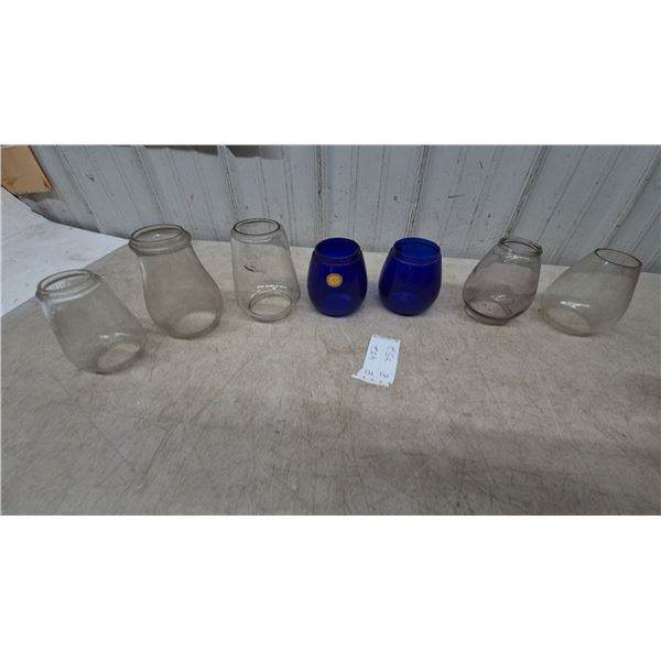 : 7 lantern fonts Two Cobalt Blue 5 clear