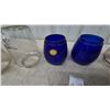 Image 2 : : 7 lantern fonts Two Cobalt Blue 5 clear