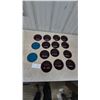 Image 1 : Lot of 15 Lenses. Glass and plastic. 5” diameter