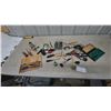 Image 1 : Drafting Set, Screwdrivers, Pliers, C-Clamps, Drill Bits, and More. Precision