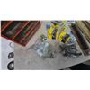 Image 7 : Orange Multi-Drawer Small Parts Organizer Cabinet with Hardware, Hinges
